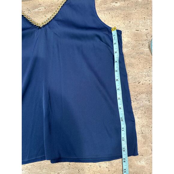 NEW NWT Generation Love Dallas Chain Tank Espresso Brown size Small - Picture 6 of 6